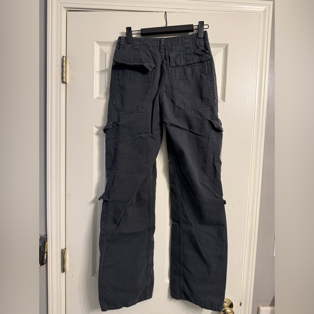Zara Charcoal Cargo pants - Picture 2 of 3